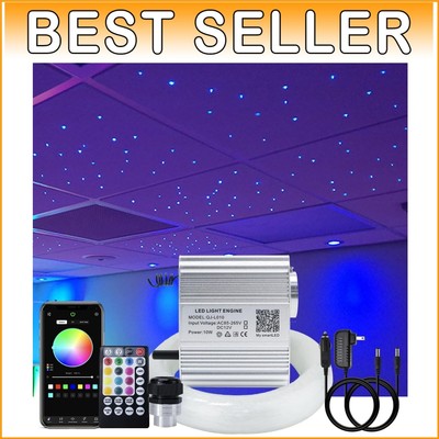 Twinkle RGBW 10W Fiber Optics with 375 Fiber Cables & Dynamic Lighting Effects