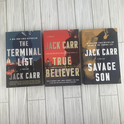 Jack Carr Boxed Set: The Terminal List, True Believer, and Savage Son