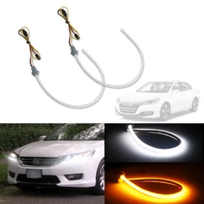 For 13-15 Honda Accord Sedan Switchback LED Bulb Turn Signal Light DRL Headlight