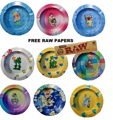 ASCHENBECHER + ROHPAPIER RAUCHEN ZIGARETTE NEUHEIT SPASS TABLETT UNHÖFLICHES DESIGN AUTO MÜLLEIMER GESCHENK