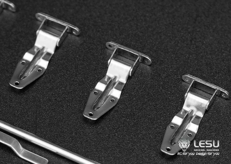 LESU RC Model Metal Truck Compartment Door Lock for 1/14 Tamiya Dumper Truck - Image 4 of 4