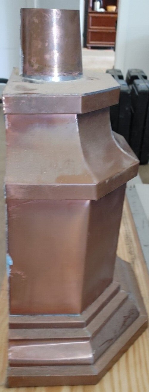 3'' royal Conductor Head, Copper Gutter Collection Box eBay