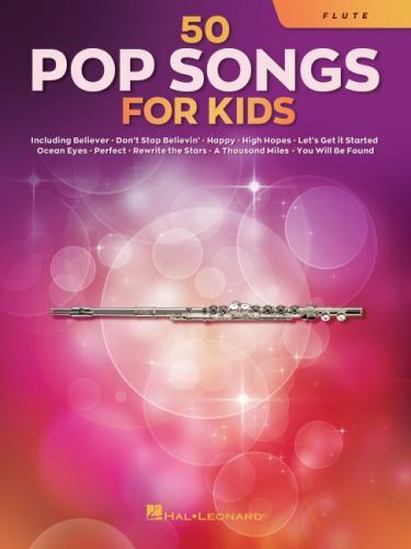 50 Pop Songs for Kids for Flute by Hal Leonard Corp. Staff (2021, Trade ...