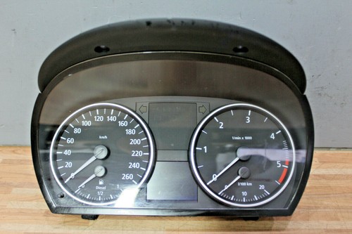KOMBIINSTRUMENT Original + BMW 3er E90 E91 VFL 20d 30d + Tacho Diesel 6983487 *
