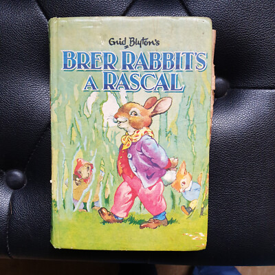 Enid Blyton's Brer Rabbit's A Rascal, 1965, Hardcover Vintage Children's Fiction