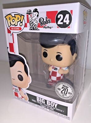 Ebay Collectible Figures Big Boy Pop Figure Funko Pop! Ad Icons
