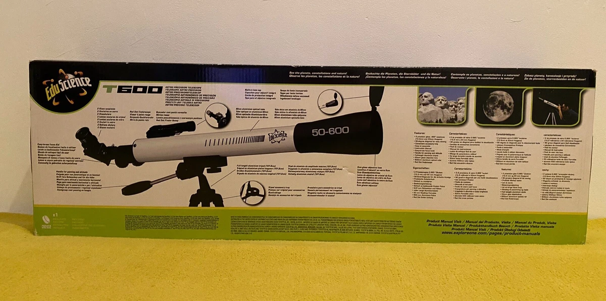 Edu science t600 telescope manual 2025