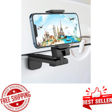 Airplane Travel Essentials Phone Holder, Universal Handsfree Phone Mount for All