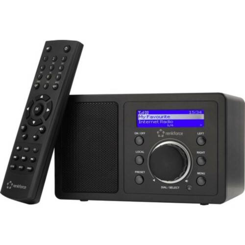 Renkforce RF-IR-MONO1 Internet Tischradio Internet Bluetooth®, AUX, WLAN, - Bild 1 von 7