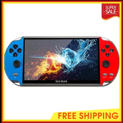 X12 Plus Portable Game Console 10000 Games 7.1inch HD Screen Gift for Kids Adult