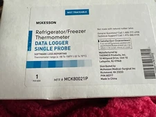 McKesson Refrigerator - Freezer Thermometer Data Logger Single Probe / MCK80021P