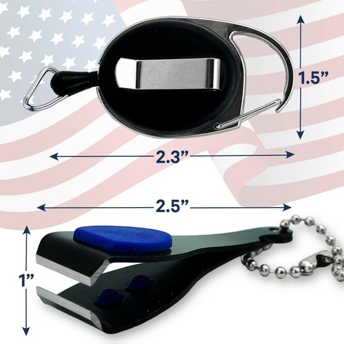 UFISH Angelschnurschneider und Heavy Duty Clipper Fast Hook, Angelwerkzeug - Bild 2 von 5