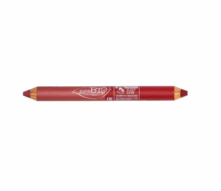 Purobio matitone duo – ROSA CORALLO + ROSSO CILIEGIA