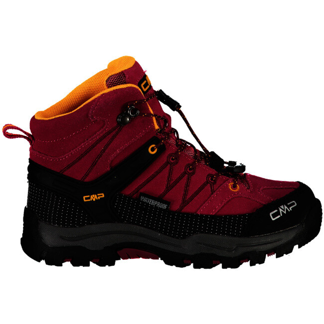 Botines Rigel Medio Wp CMP Campagnolo Zapatos Trekking Waterproof Niña Fucsia