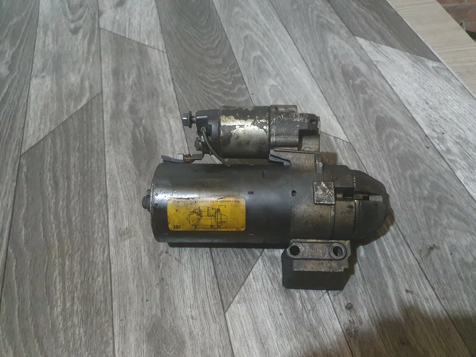 BMW 5 Series Starter Motor 2008 E60 2.0 Diesel Starter Motor 1005831596 - Image 3 of 4