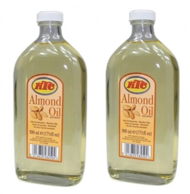 [ 2x 500ml ] KTC Mandelöl / Speiseöl und für die Körperpflege