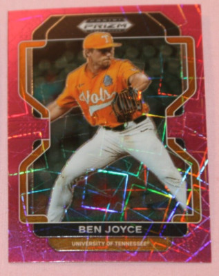 BEN JOYCE 2022 PRIZM DRAFT PINK VELOCITY #PDP72 MILWAUKEE BREWERS