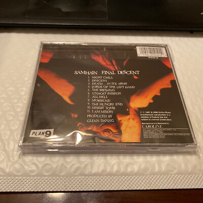 SAMHAIN Final Descent CD PLAN9 美品！サムヘイン SAMHAIN Final Descent CD PLAN9 美品！サムヘイン Samhain