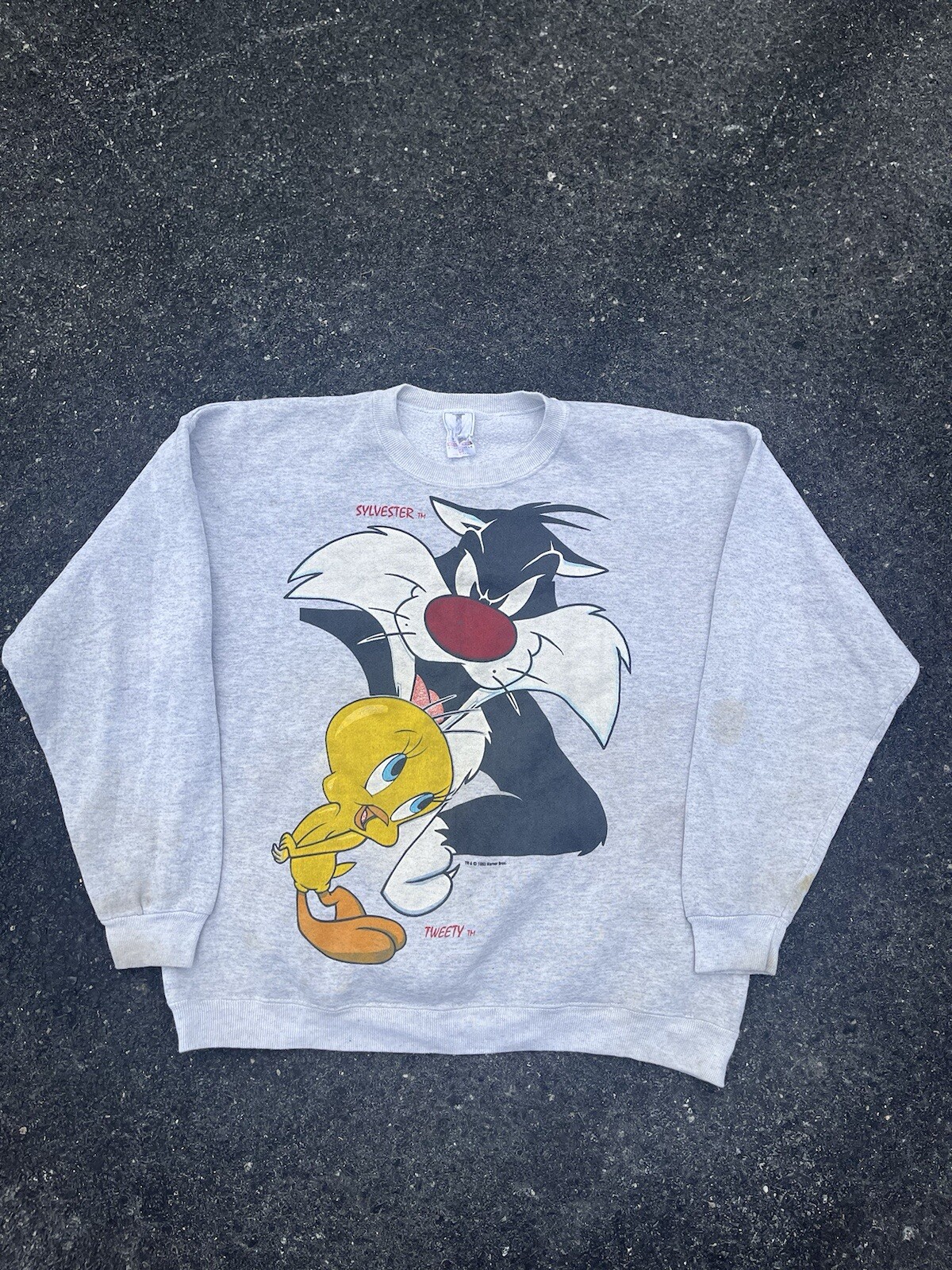 Weihnachten Looney Tunes Sylvester Sweatshirt - Offizielles Warner Bros Produkt