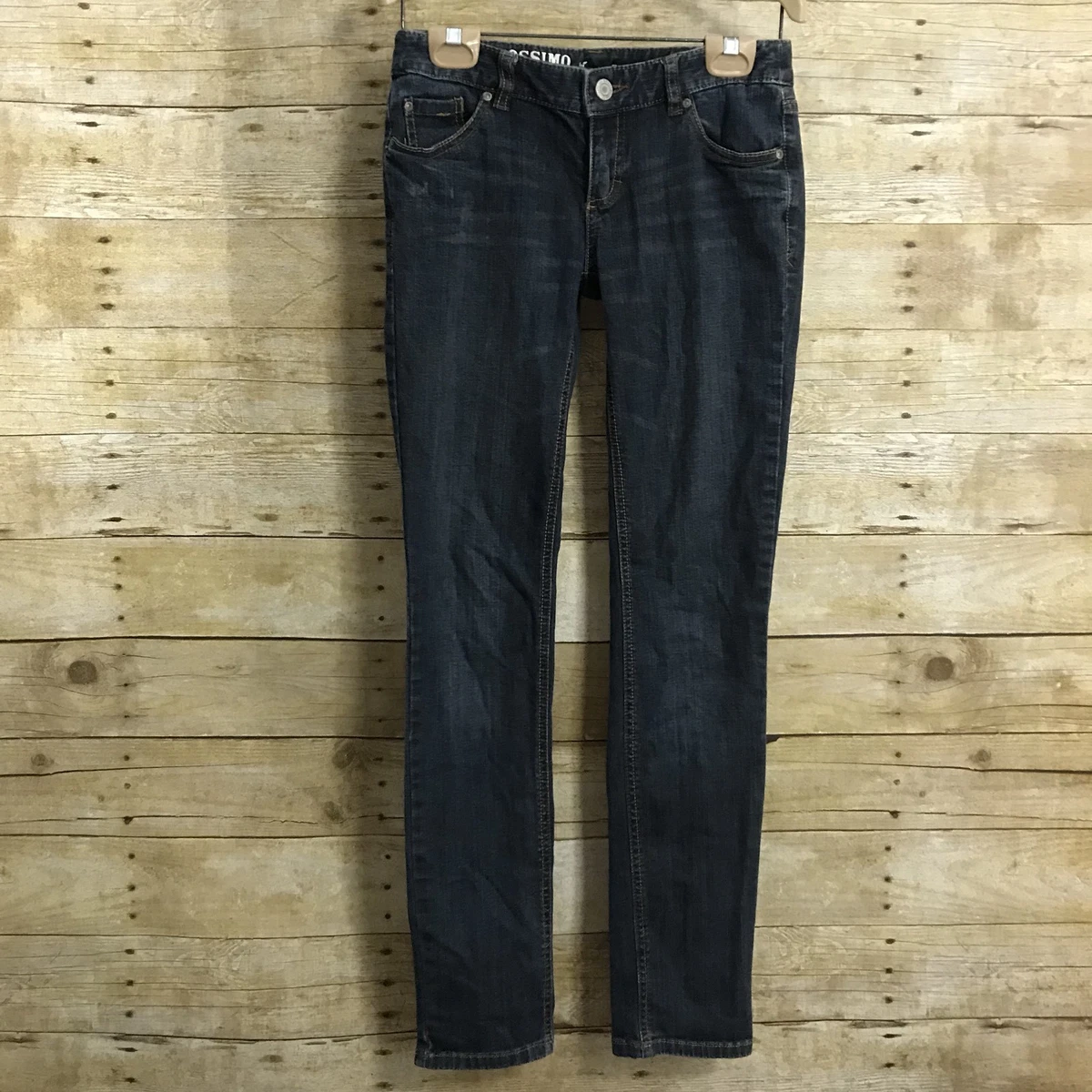NWT Juniors Angel Kiss LA Hi Rise Skinny Jeans Medium Wash Sz 00