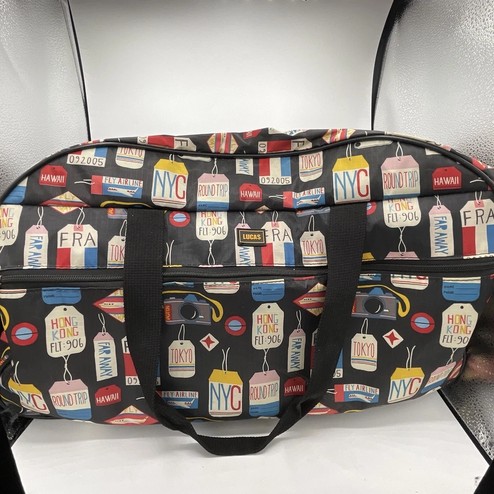 Bolsa de viaje ligera de 22 pulgadas de colección de equipaje de mano Lucas de diseñador Foto 2 de 4