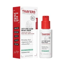Thayers Let’s Be Clear Water Cream Combo to Oily Skin 2.5 fl oz / 75 ml Vegan