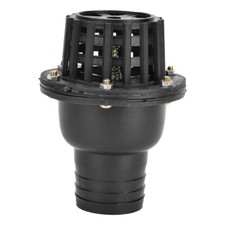 2in Water Pump Foot Valve PVC Low Pressure Flat Check Valve For Fluid Machine#