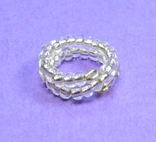 Dreamz VINTAGE REPRODUCTION of CLEAR SNAKE Wrap BRACELET for Barbie doll