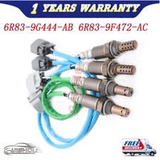 Up+Downstream Oxygen Sensor For Jaguar XJR XJ8 Vanden Plas 4.2L 2005-2007 4PCS