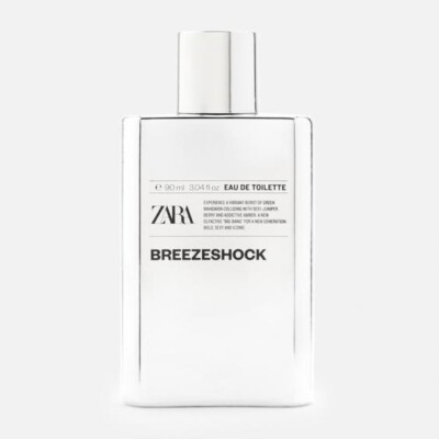 Zara Breeze Shock Cologne for Men EDT Eau De Toilette 90 ML (3.04