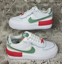 Nike Women's Air Force 1 Shadow White/Aurora Green - CZ7929-100 | Sneaker  District
