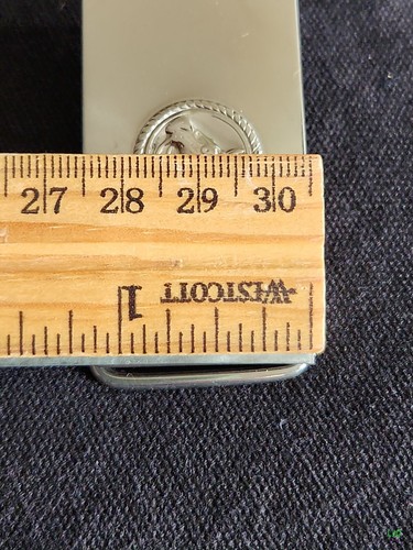 Horse Head Belt Buckle 2.25"×1.25" Child Size, Silver Colored, Made For 1" Belt - Picture 8 of 9