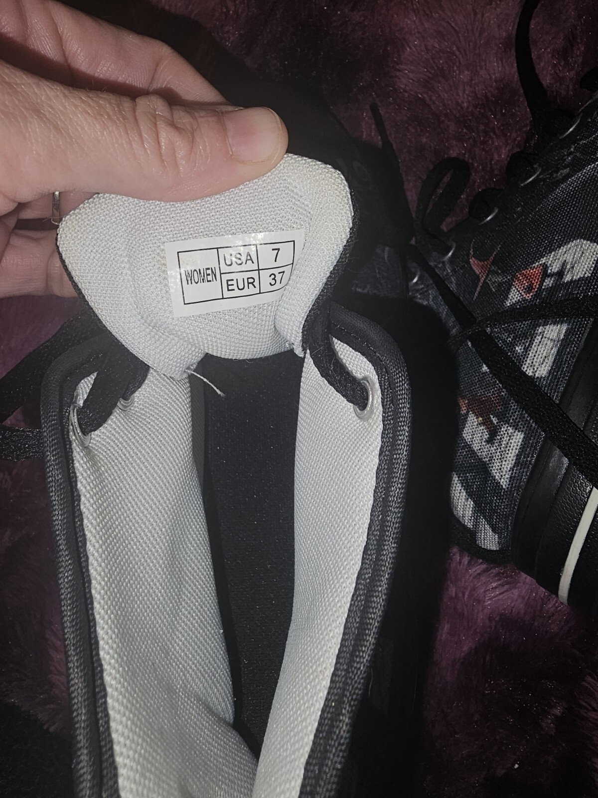 Nightmare Before Christmas Shoes Size 7