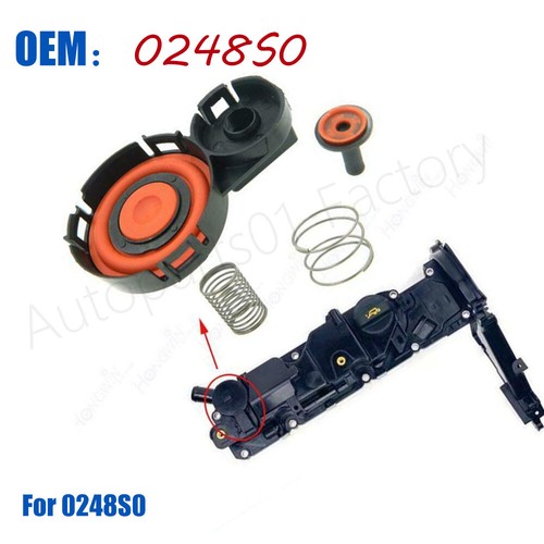0248S0 PCV Valve Cover Membrane Kit For Peugeot Citroen PSA Volvo Ford