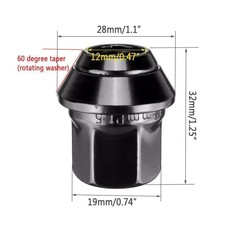 Radmuttern Kegelbund M12x1,5 SW19 für Ford VOLVO Alu Felgen Mutter Mondeo 20Pcs