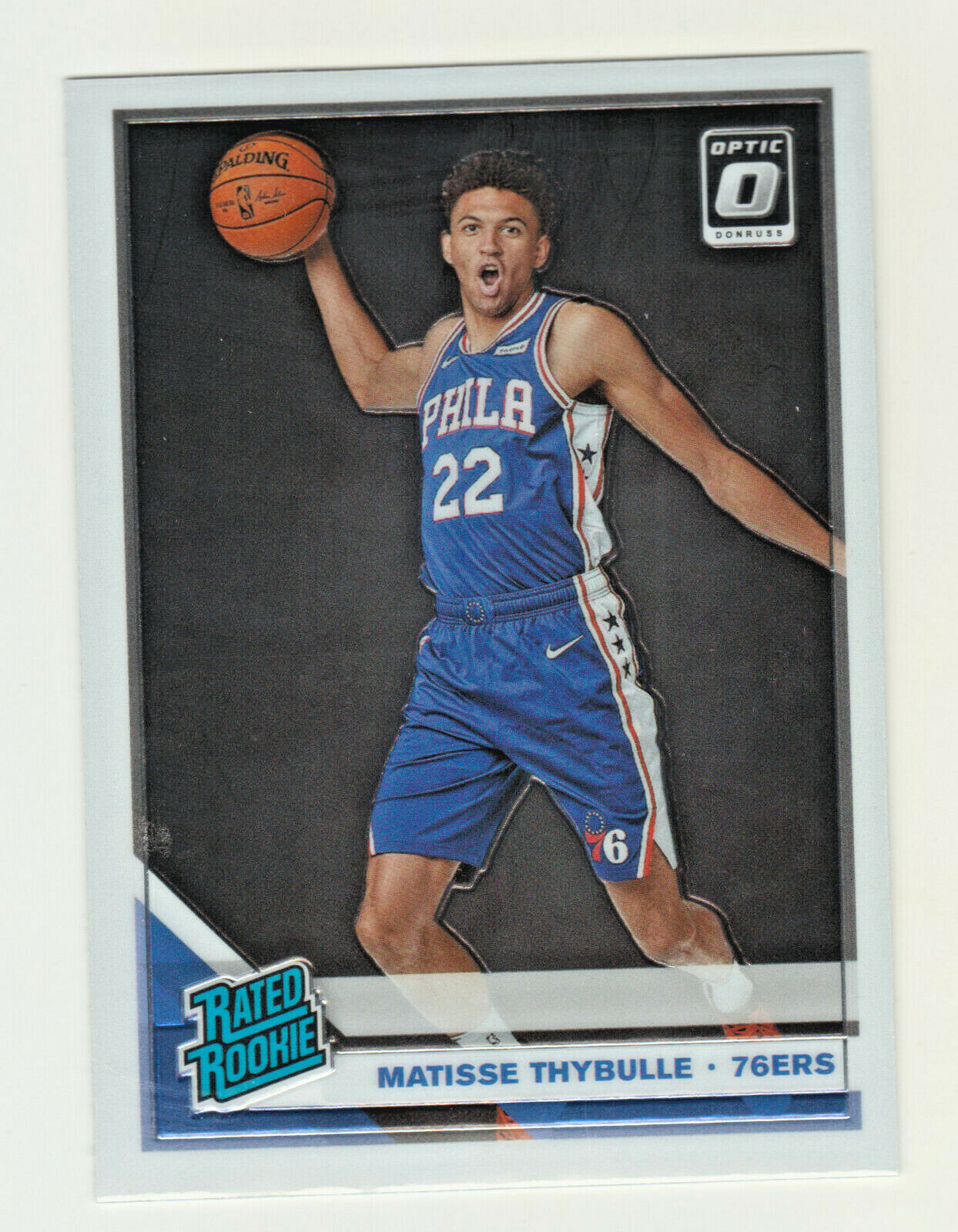 2019-20 Panini Donruss Optic #192 MATISSE THYBULLE RC Rookie Philadelphia 76ers