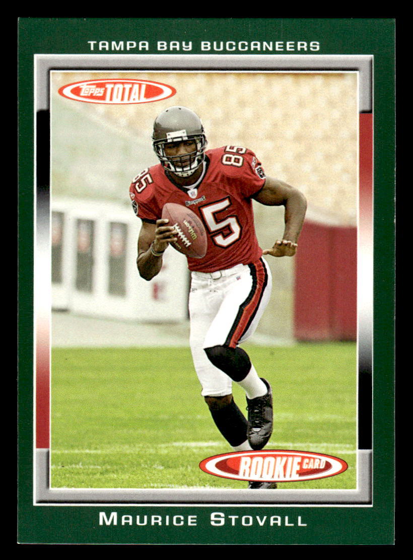 2006 Topps Total Maurice Stovall #502 Tampa Bay Buccaneers Football Card