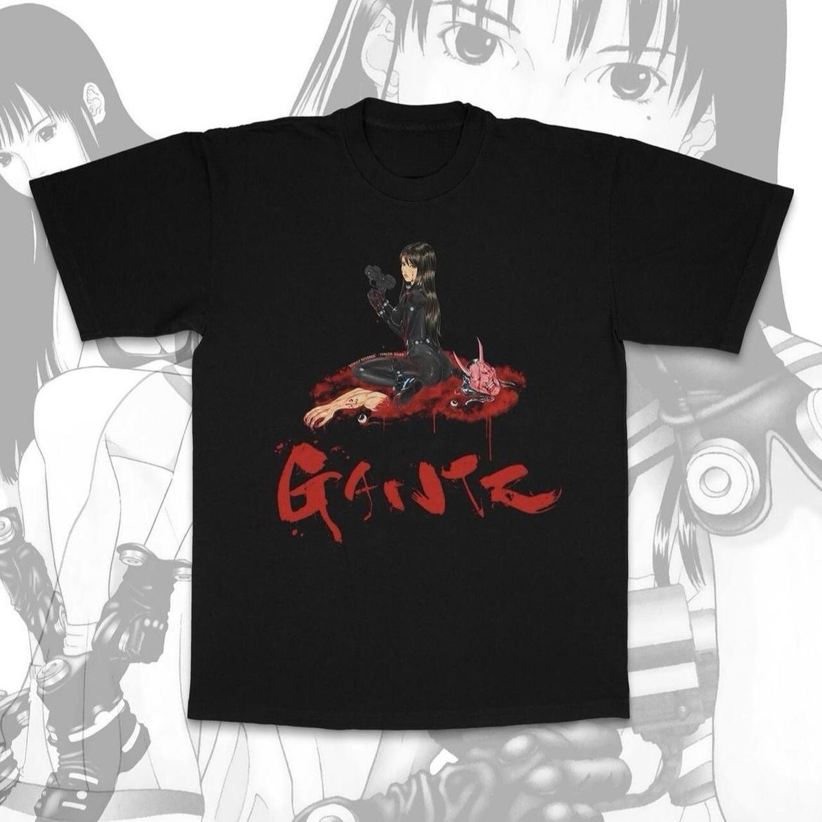 Tengen Tees - Reika's Redux 1.5 Gantz Vintage Medium Anime Tengen Tees - Reika's Redux 1.5 Gantz Vintage Medium Anime