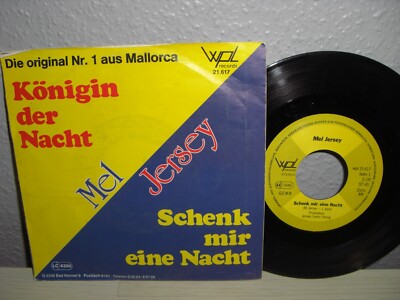 Schallplatte 7''/ MEL JERSEY ( SCHENK MIR EINE NACHT ) Vinyl