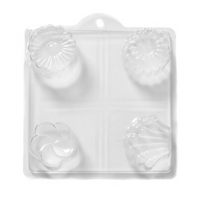 Verschiedene Formen 1 Seifenform - 4 Hohlräume
