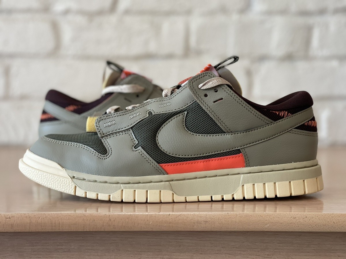 Size 12.5 - Nike Air Dunk Jumbo Medium Olive for sale online