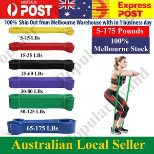 resistance loop exercise workout gym duty yoga heavy fitness band power
