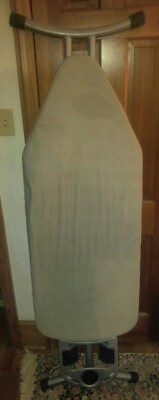 Polder Metal Steel Ironing Board with Iron Rest 