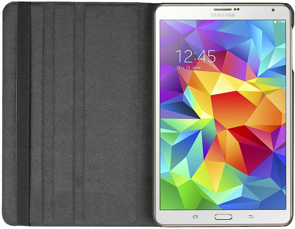 PU Leather 360° Rotate Stand Case For Samsung Galaxy Tab S 8.4in SM-T700 SM-T705 - Image 4 of 4
