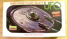 Lindberg UFO Spacecraft kit, Glow In Dark Plastic, Vintage 1978, UNOPENED