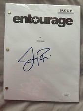 Jeremy Piven Signed/Autographed Script Entourage TV Series JSA COA