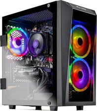 SkyTech Blaze II Gaming Computer PC Desktop   Ryzen 5 2600 6-Core 3.4 GHz, NVIDI