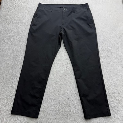 Public Rec All Day Every Day Pants Mens 38x30 Black Tapered Stretch Chino Travel