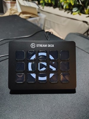 Elgato Stream Deck MK2   15 Key Customizable LCD Control Pad   Tested & Working
