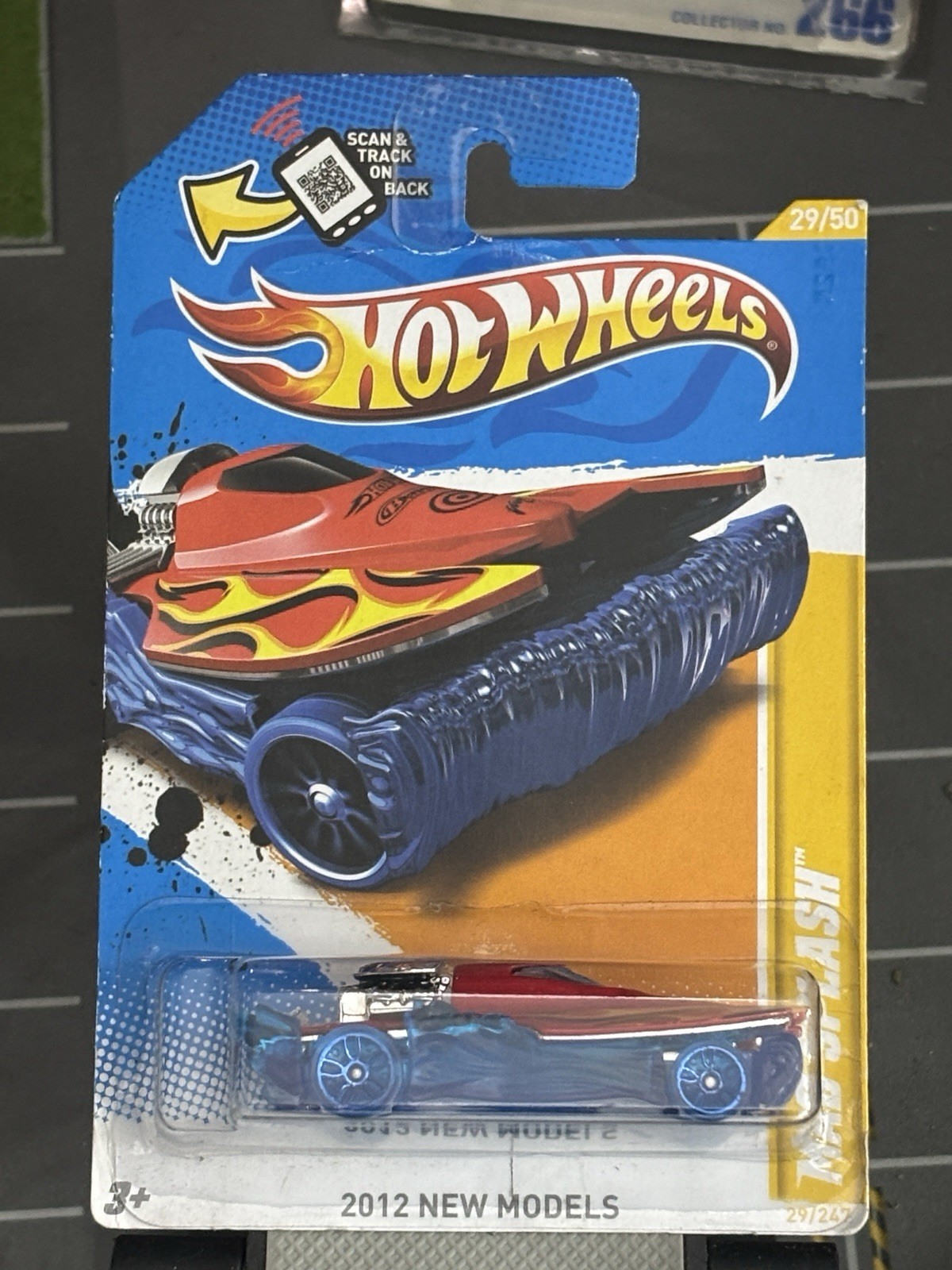 Hot Wheels 2012 New Models Series #29 Mad Splash Red & Blue w/ Blue J5s
